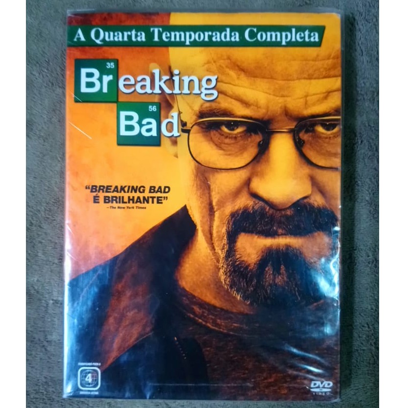 Breaking Bad DVD 4ª Quarta Temporada Novo
