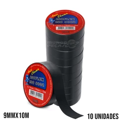 Fita Isolante Anti Chama Isoflex 19mm X 10m 10 unidades