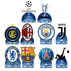 champions 2021 kit decoração de festa infantil 10 display de 20cm