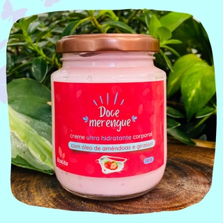 Linha Doce Merengue | Creme ultra hidratante corporal e sabonetes