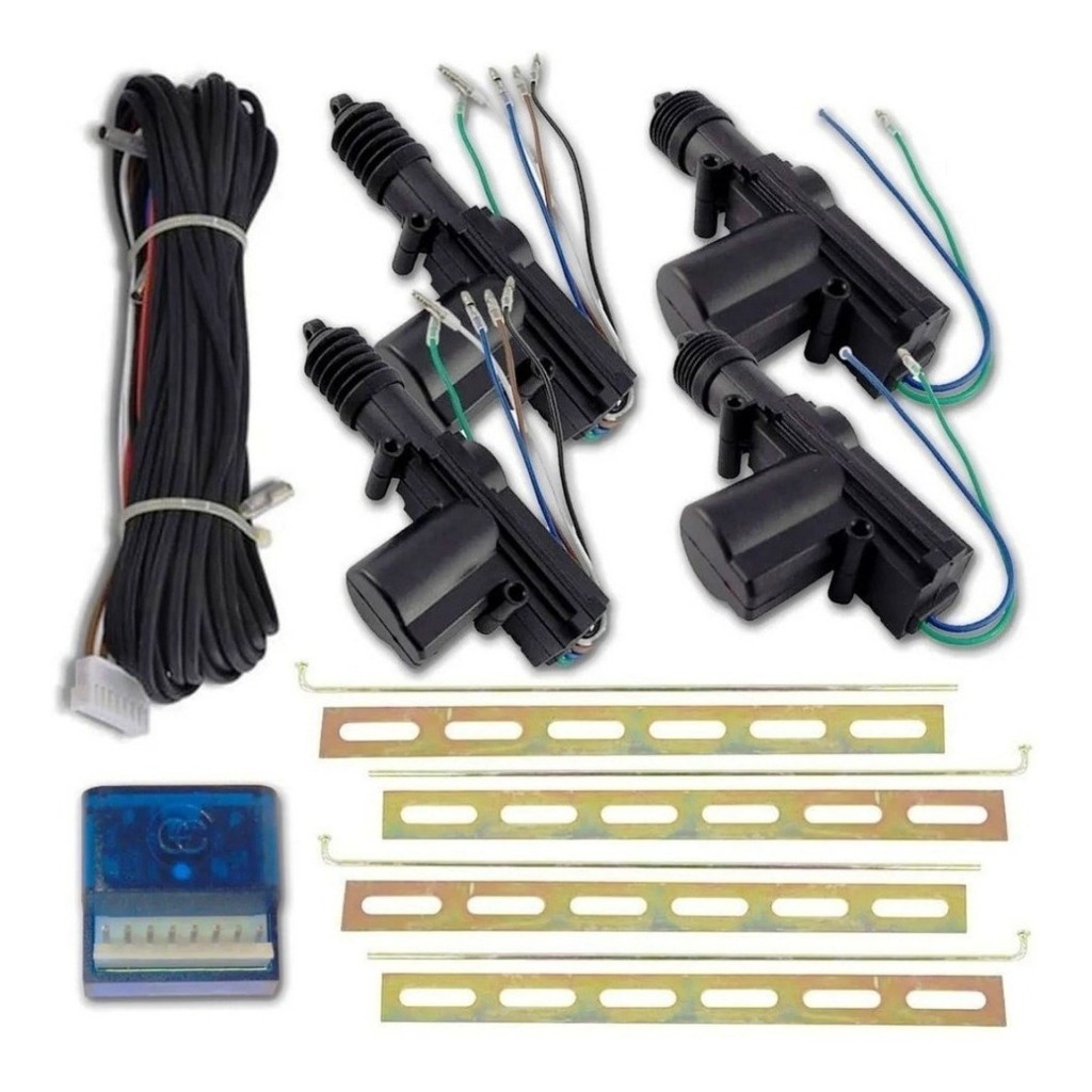 Kit De Travas Elétrica 4 Portas Duplo Comando Universal 4 Portas Dupla Serventia em Oferta na Shopee