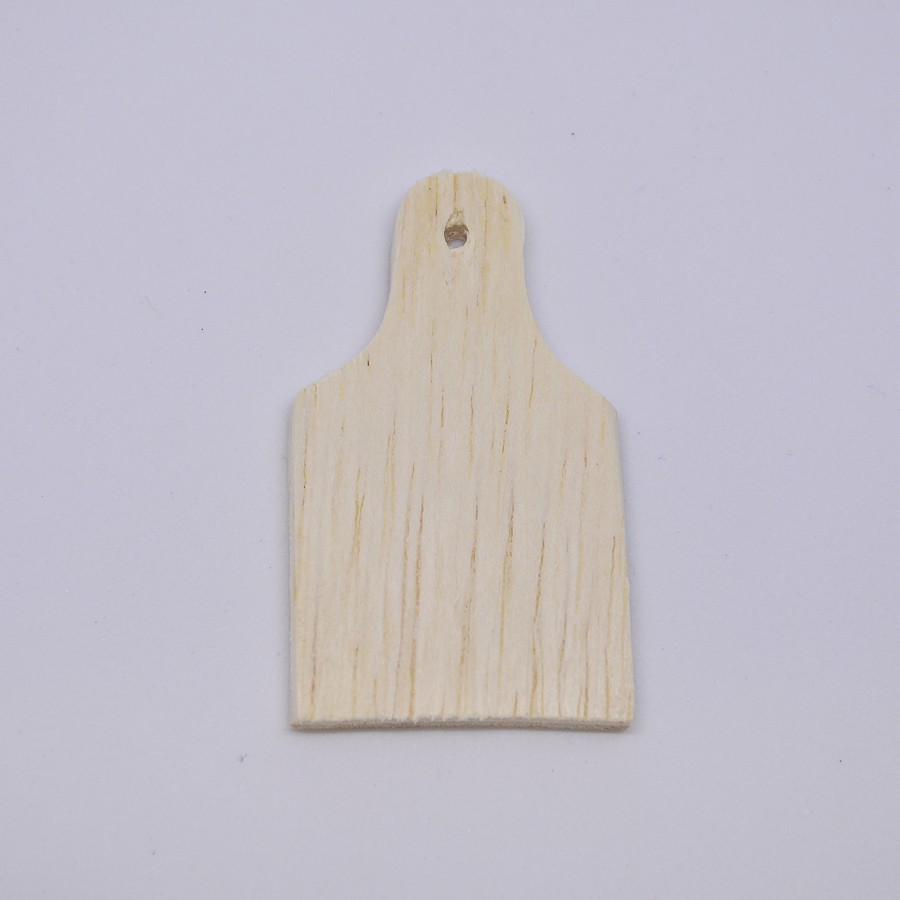 Miniatura tábua de cozinha quadrada
