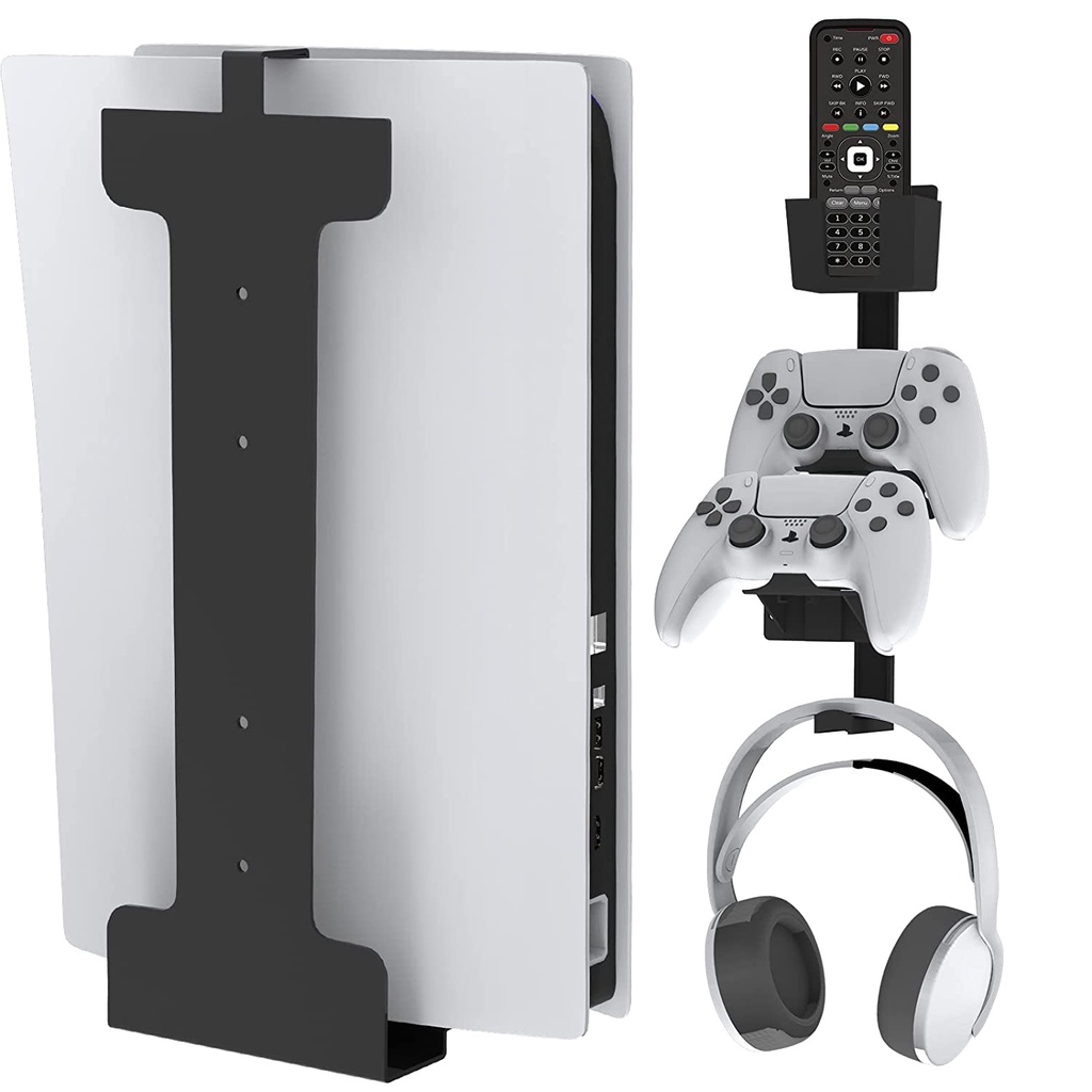 Pacote de parede de acessórios PS5 - Para PlayStation Console (cd e Digital)  5 fones de ouvido e mídia do controle remoto, controlador, suporte suspenso  - Sol - Escorrega o Preço