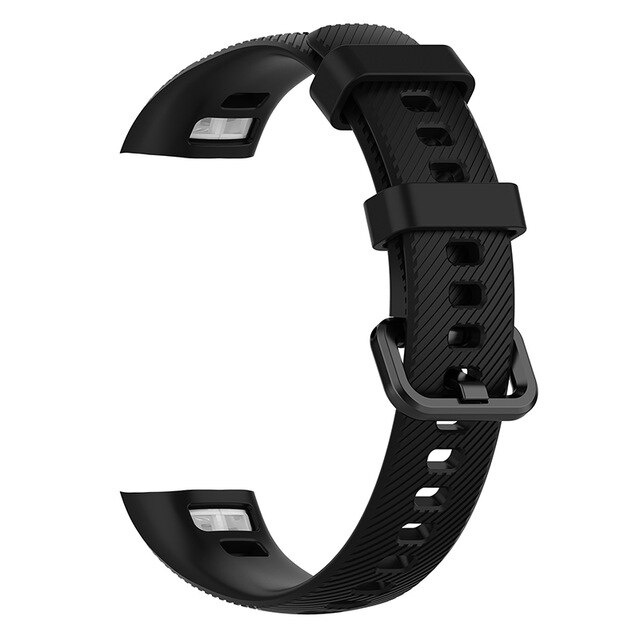 Pulseira Alça Troca de Silicone p/ Huawei Honor Band 4 Fitness / 5 Oxímetro