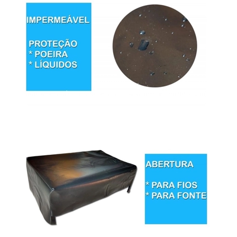 Capa para Receiver  Pioner VSX-933 Material Impermeável e flanelado