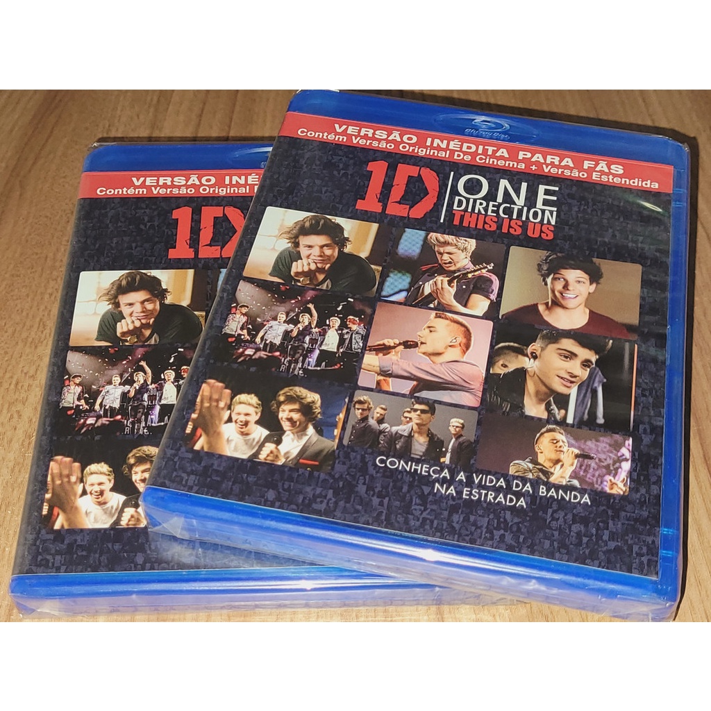 Blu-ray Lacrado One Direction This Is Us | 1D Edição Nacional Inédita | Bluray novo