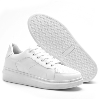 Tênis Sapatênis Masculino Casual DM Damando Couro Legitimo
