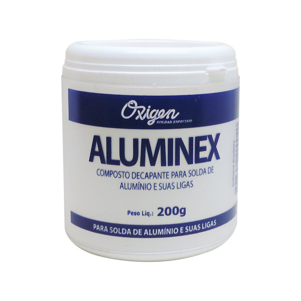 Fluxo para Solda de Alumínio Aluminex 200g em Oferta na Shopee