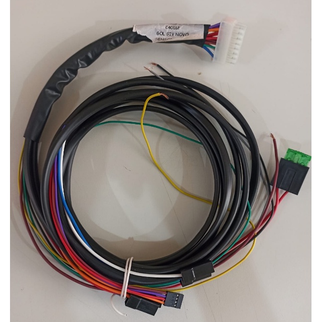 Chicote Vidro Eletrico Gol G4 Dianteiro Tomada 18 Pinos