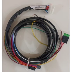 Chicote Vidro Eletrico Gol G4 Dianteiro Tomada 18 Pinos