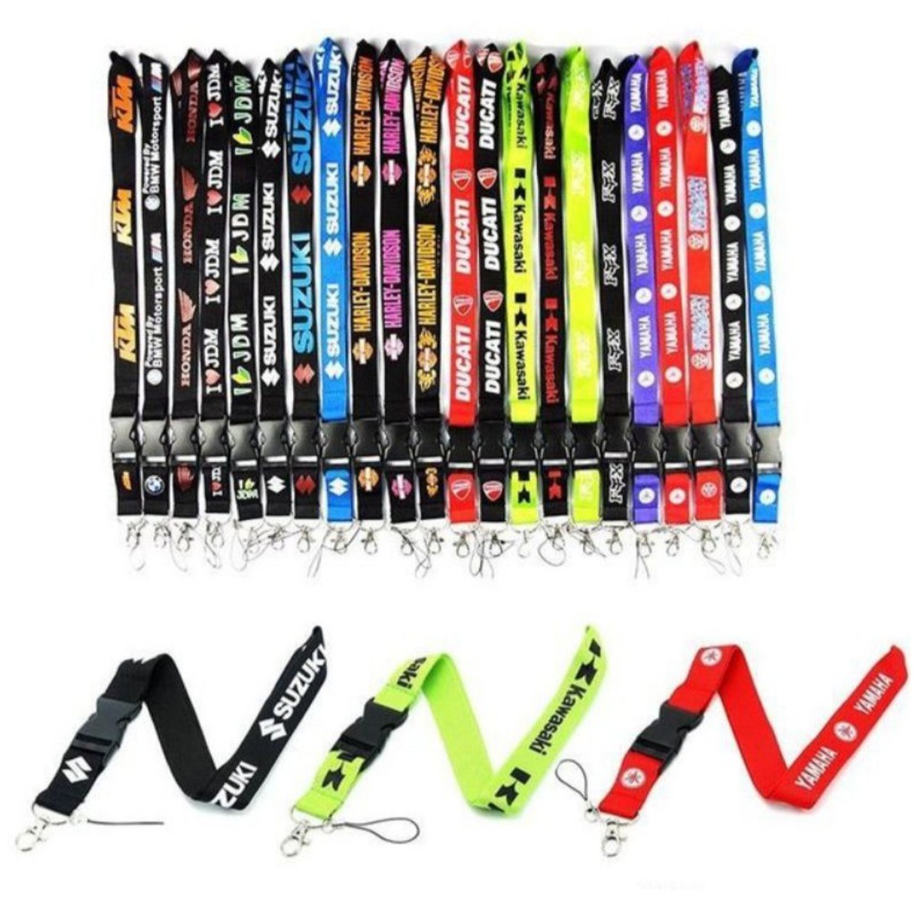 Kit 10 Chaveiro de moto cordão cordinha para chaves de moto | Shopee Brasil