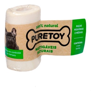 Mordedor Natural Osso Bovino 3-4 Puretoy P/m em Oferta na Shopee