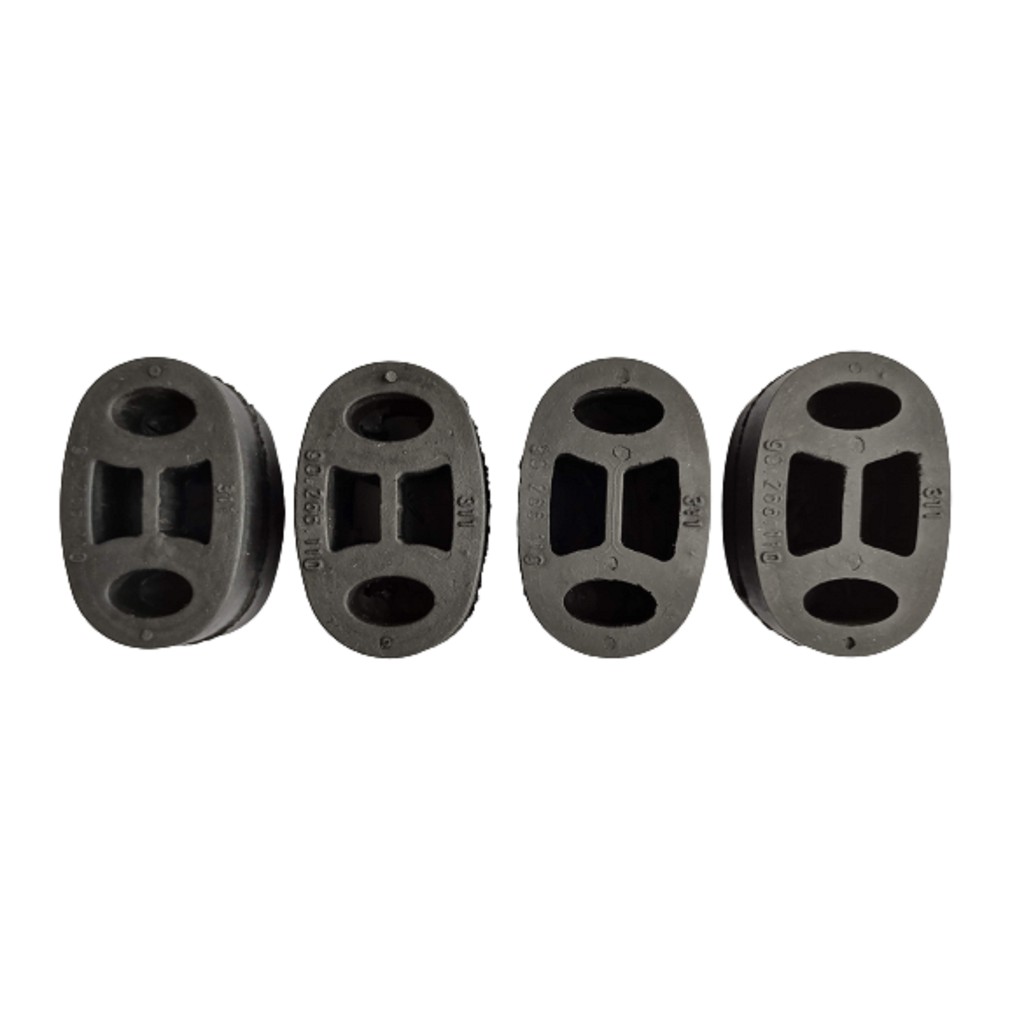 Borracha Coxim Escapamento Celta Até 2012 Kit 4 Unidades