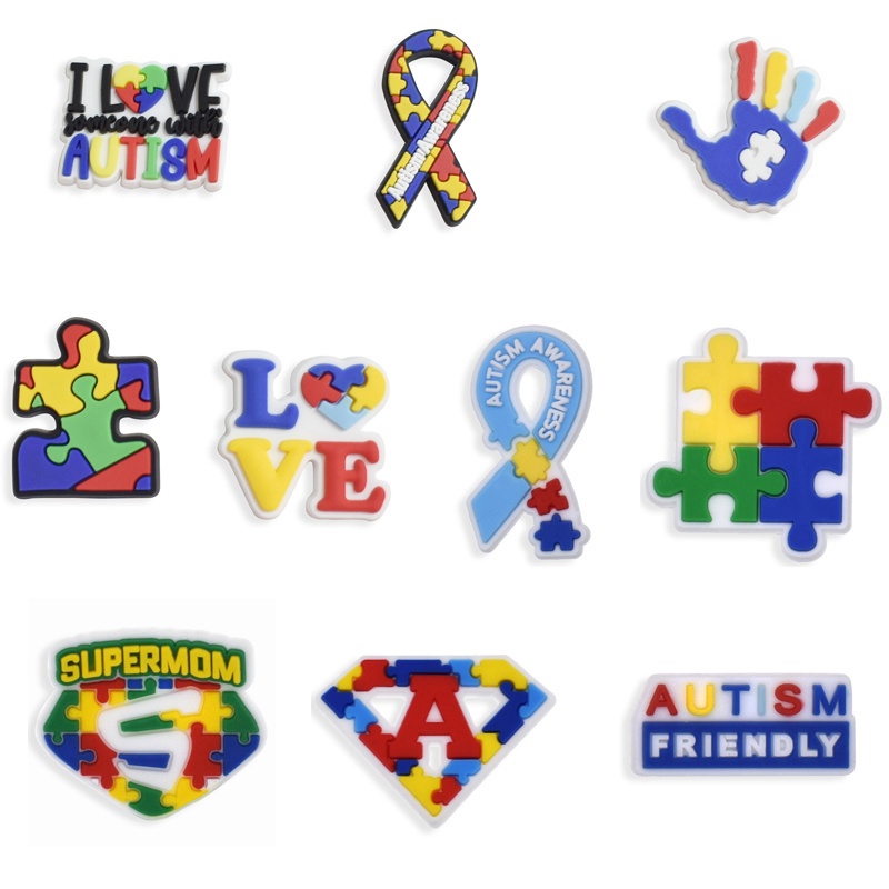 Amuletos De Sapato Para Decoração De Sapatos De Tamanco Pinos Fitas Coloridas Botão Charme