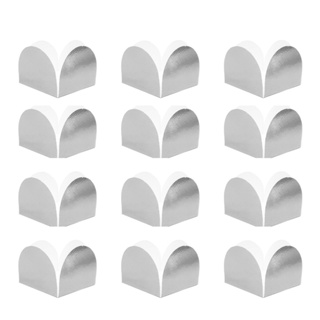 100 Forminhas Prata Metalizada 4 Petalas Festa Para Doces em Oferta na Shopee