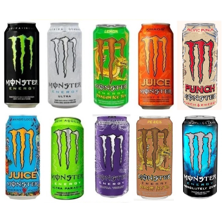 Energético Monster Sabores Unidades - Escolha o Sabor?