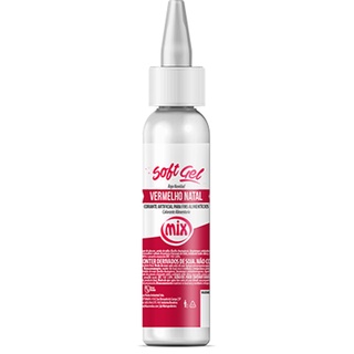 Corante Alimentício Soft Gel Vermelho Natal 25g - Mix