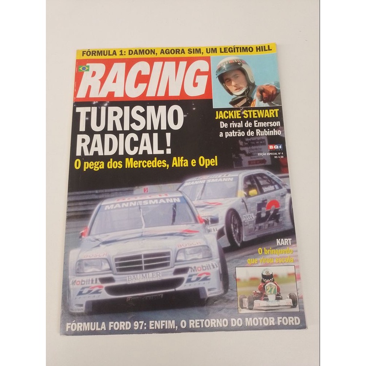 Revista Racing Turismo Radical Mercedes, Alfa E Opel R750