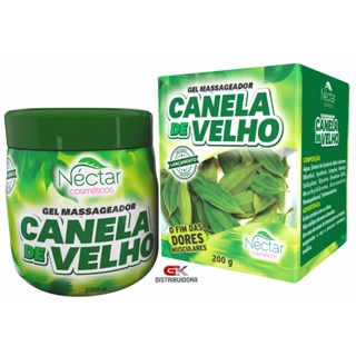 Kit c/ 3 Gel Massagem Canela de Velho 200 g - Néctar Cosméticos em Oferta na Shopee