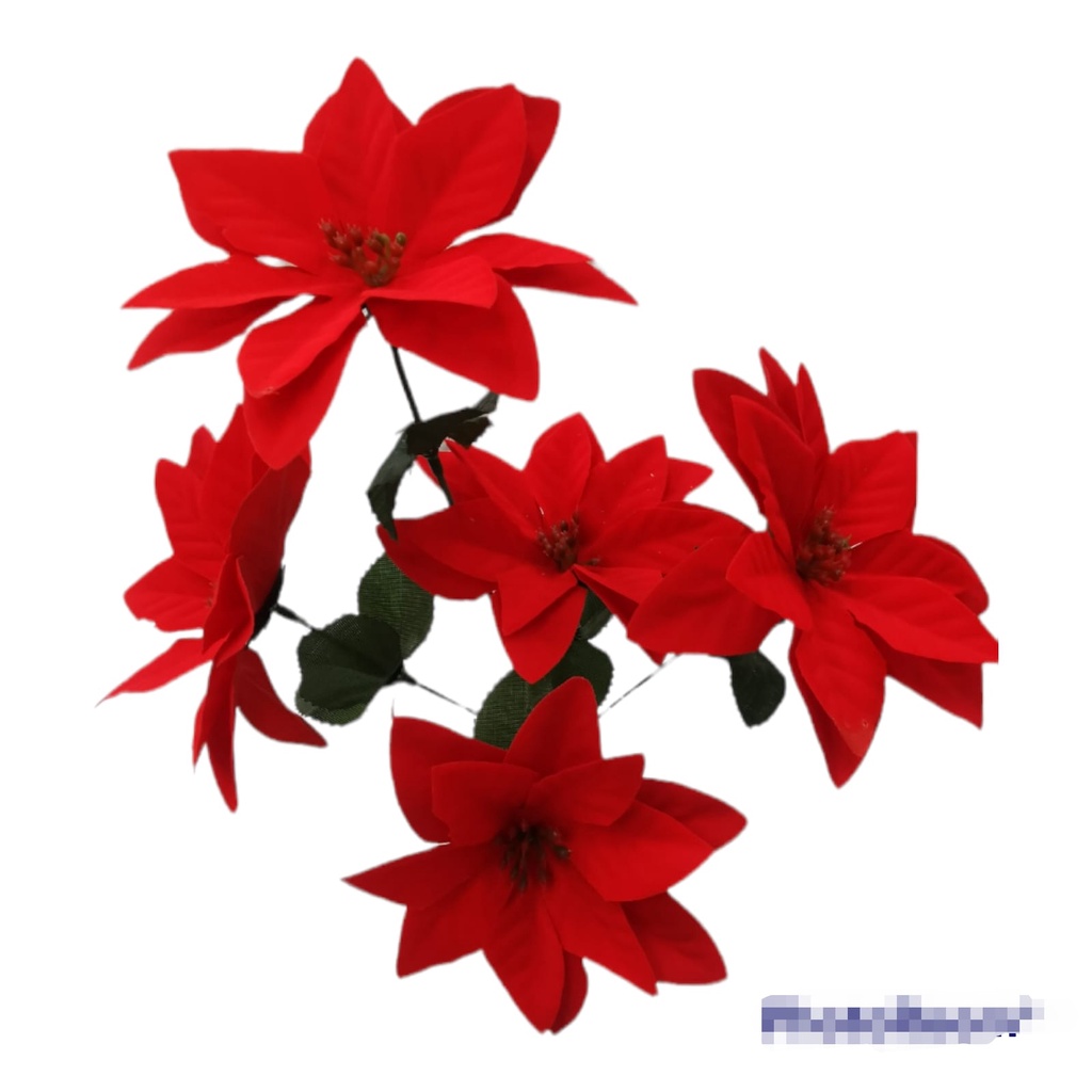 Flor Vermelha Artificial | Shopee Brasil