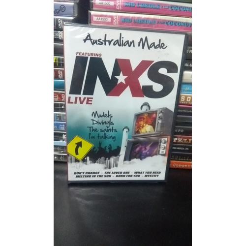 Dvd Australian Made Inxs Live Lacrado Da Fabrica Original