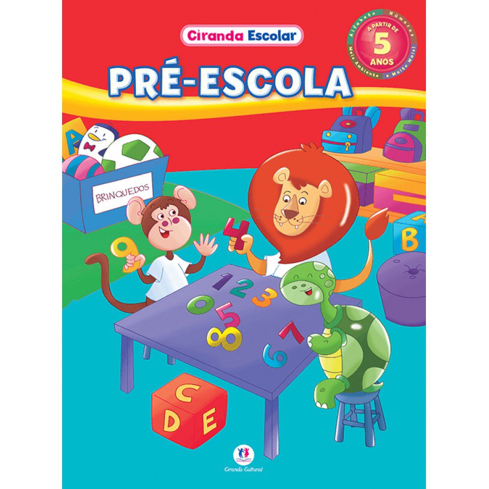 Livro - Pré-escola - Ciranda Cultural em Oferta na Shopee