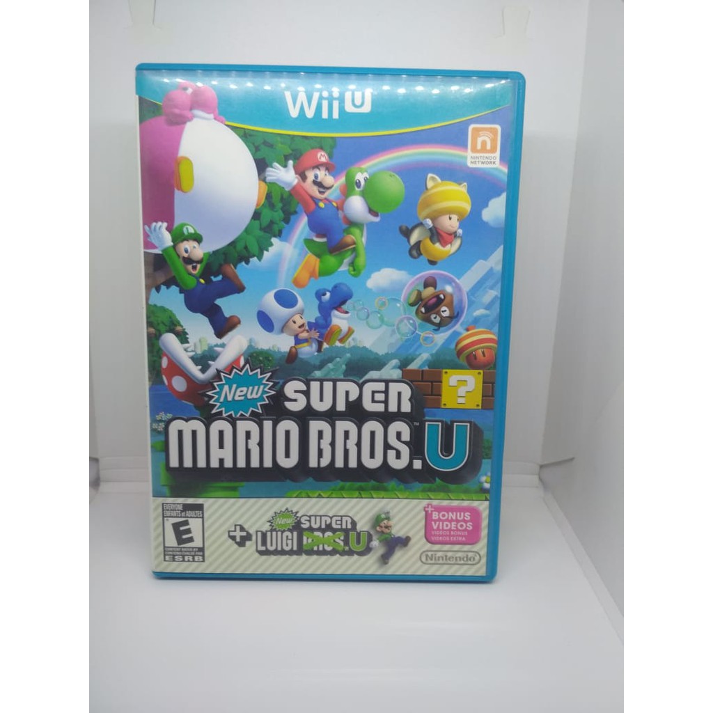 New Super Mario Bros U + New Super Luigi Bros U Para Nintendo Wii U Original Usa