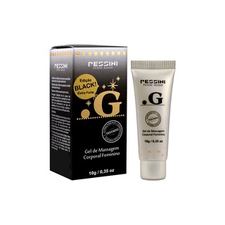 Gel Excitante Feminino Edição Extra Forte - Pessini Ponto G Black - 10 gramas em Oferta na Shopee