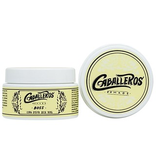 Pomada Modeladora Caballeros The Boss Matte Cream Efeito Seco 100G