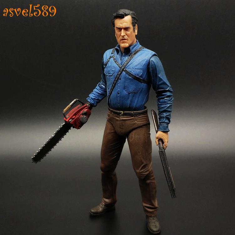 Movable Boneca De Brinquedo Ash vs Evil Dead Figure Modelo Fantasma Rua Filme Coleção