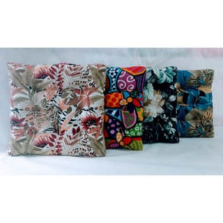 Almofada Futon Estampada 40 x 40 Decorativa Sem Amarril