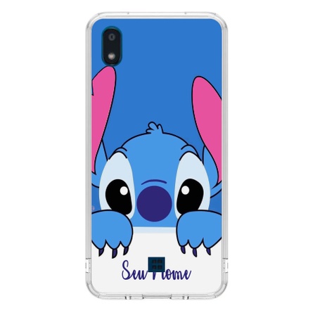 Capa de Celular Capinha Para LG K8 Plus Personalizada - Stitch Nome 3
