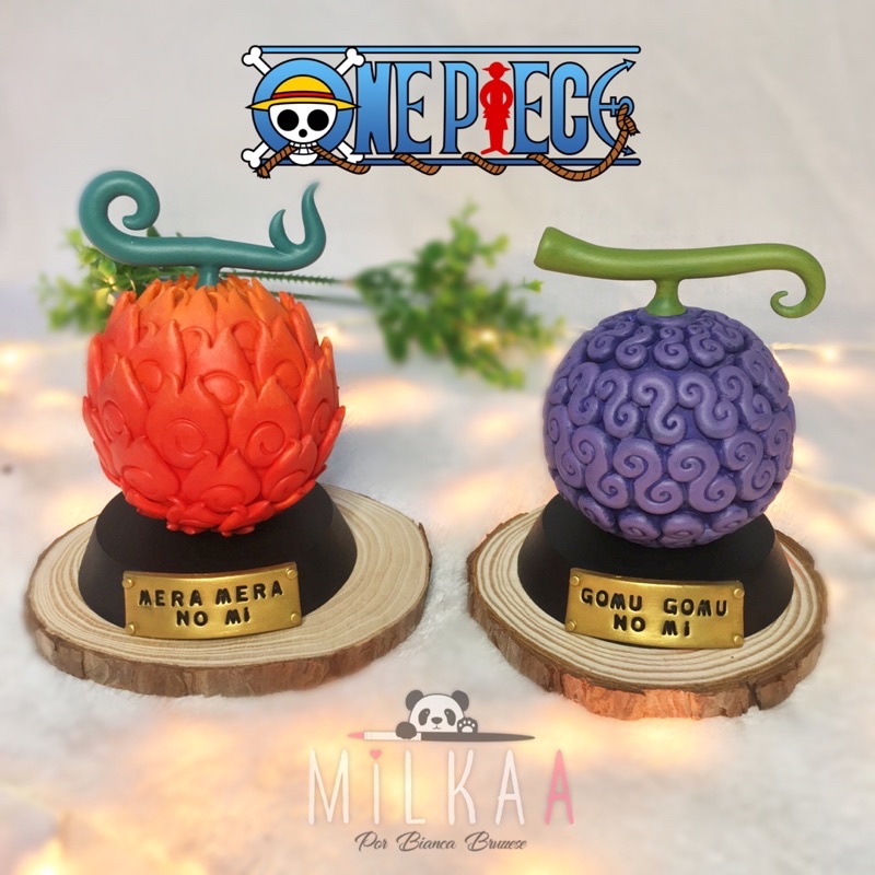 One Piece Devil Fruit (Gomu Gomu no Mi & Mera Mera no Mi) Figure – JFigures