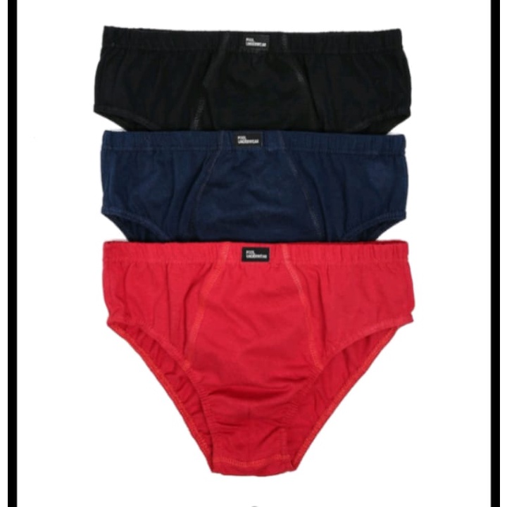 Kit de 5, 7 ou 10 Cueca Slip em algodão modelo tradicional-Tamanhos P-M-G-GG-G1-G2-G3 em Oferta na Shopee