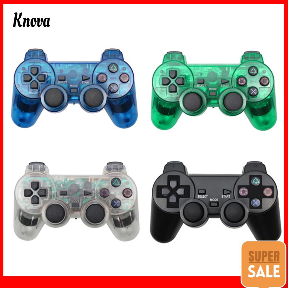 Duplo Vibracao Controlador Sem Fio Gamepad Para Sony Playstation Ps2 2 Shopee Brasil