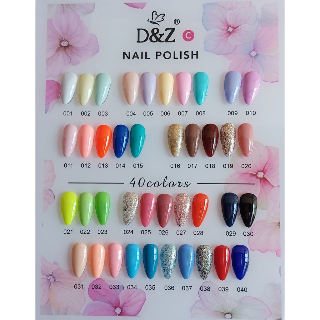 Esmalte Em Gel Led/uv Coleção C D&z 7,5ml