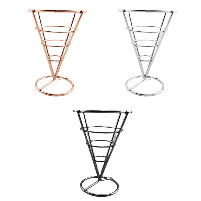 YYS Cone Chicken Display Rack Fio Stands Para Cozinha Suporte Fritar Batatas Fritas