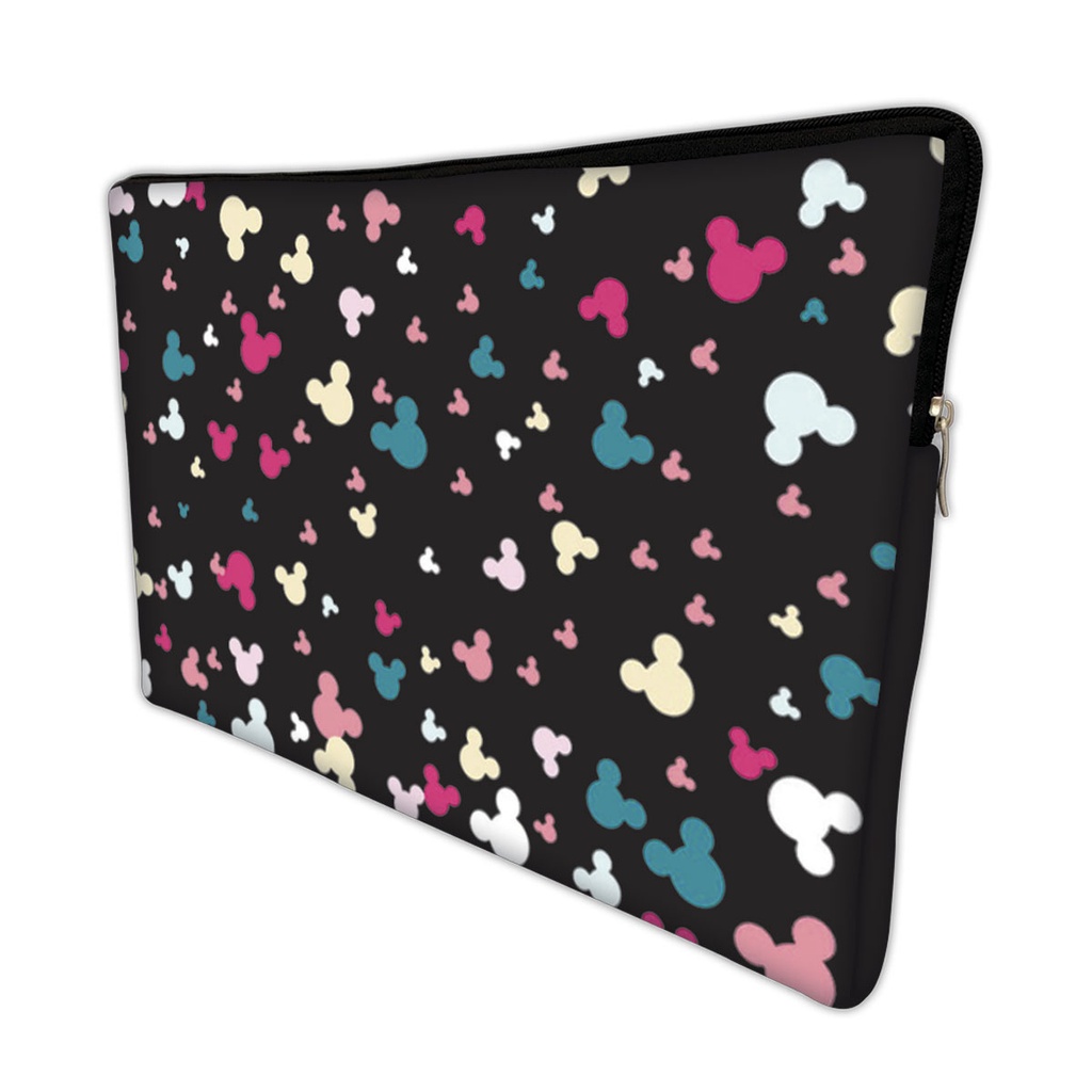 Capa Case Pasta Maleta para Notebook em Neoprene 15.6 Polegadas - Minnie Mickey