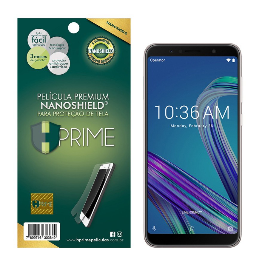 Película Hprime Nanoshield Asus Zenfone Max Pro - M1