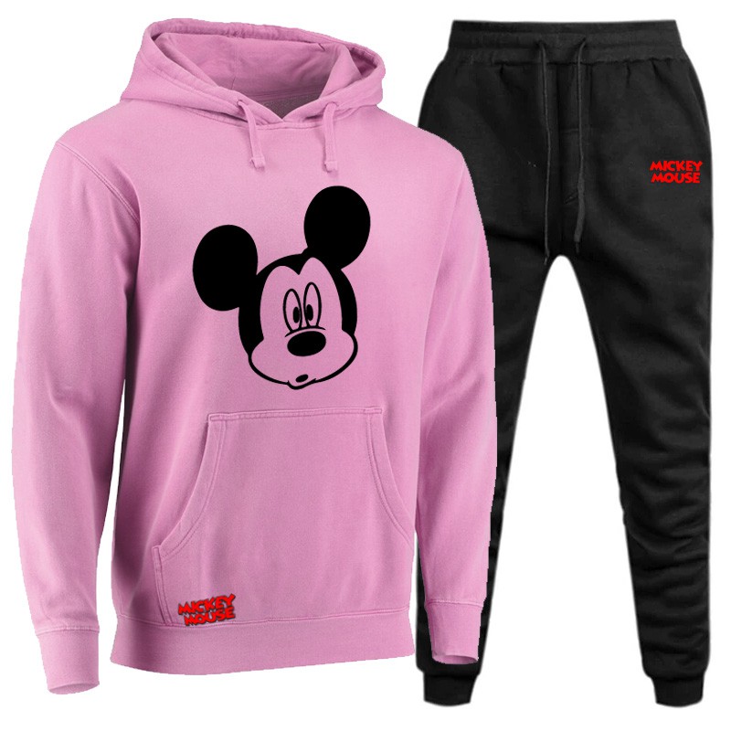 Abrigo Feminino Moletom Kit Blusa + Calça Conjunto Estampado