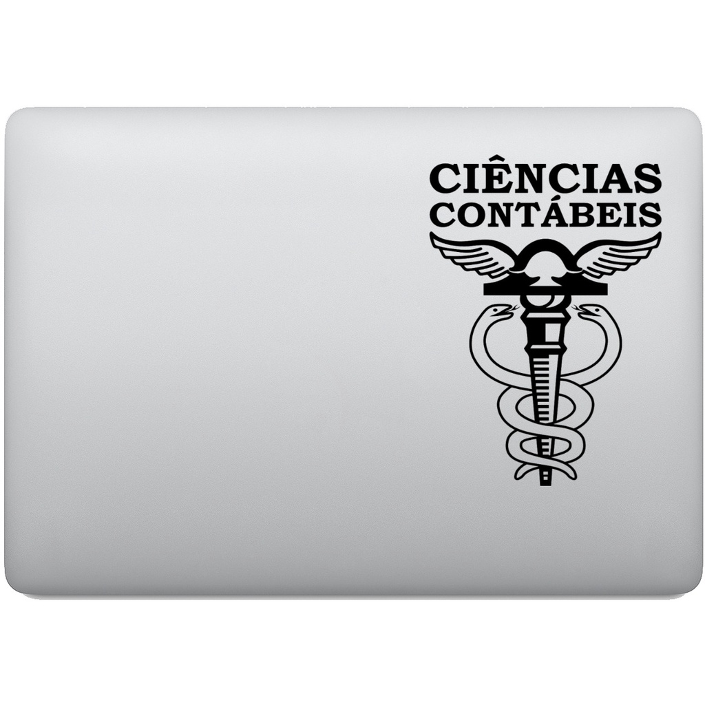 Adesivo de Notebook Profissão Ciências Contábeis