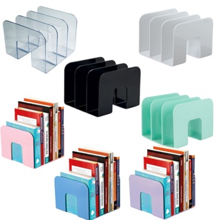 Organizador de livros e revistas  suporte apoio para estudos escritorio Standard colorido Maxcril em Oferta na Shopee