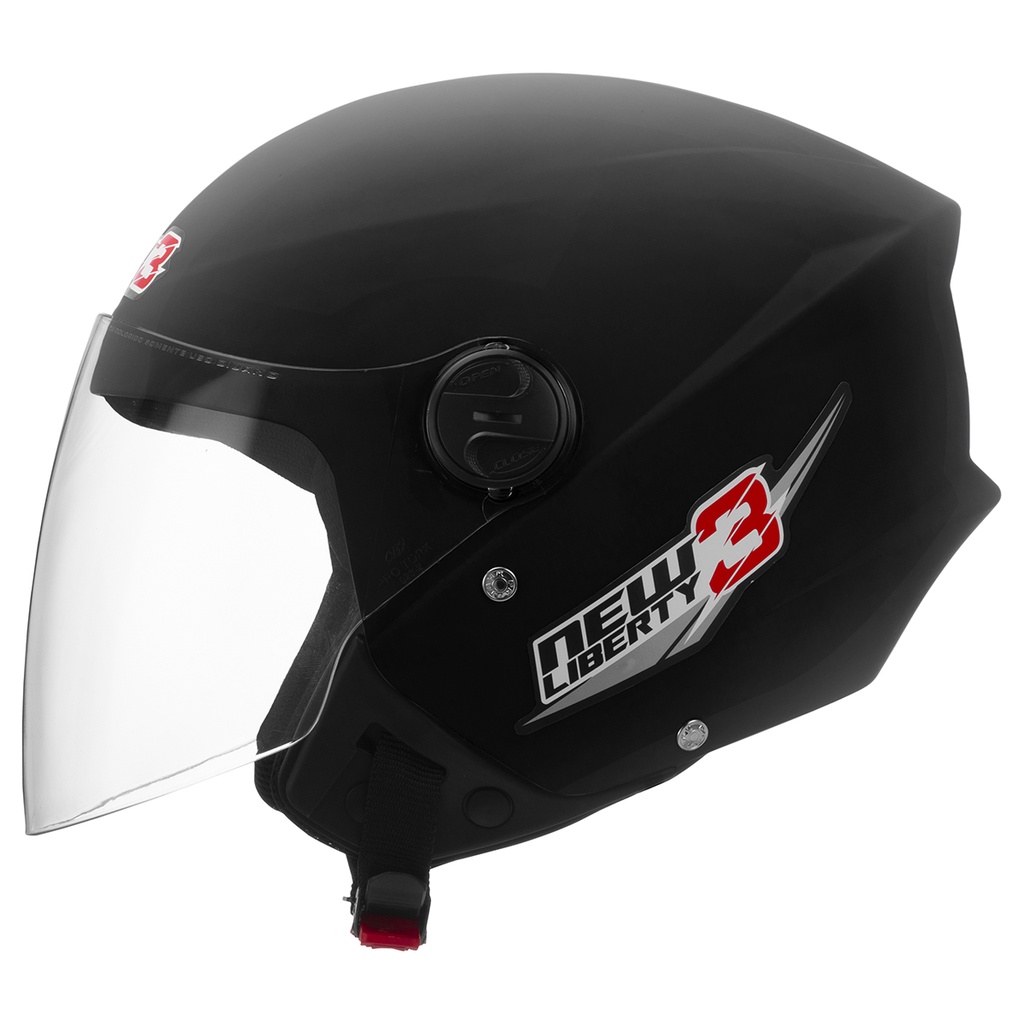 Capacete De Moto Aberto Feminino E Masculino New Liberty 3 Com Viseira Móvel Pro Tork