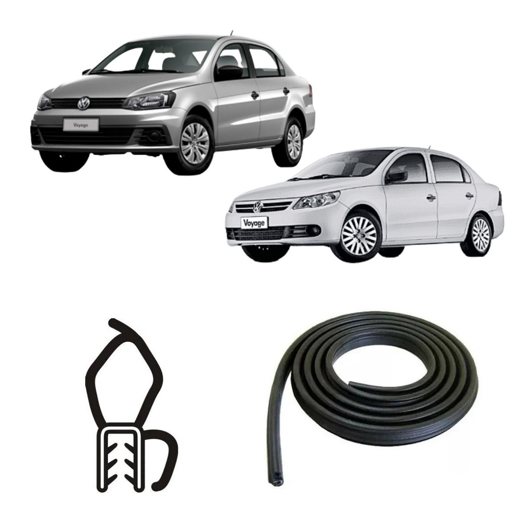 Borracha Porta Malas Voyage 08/20 Com Aba Vedação Premium em Oferta na Shopee