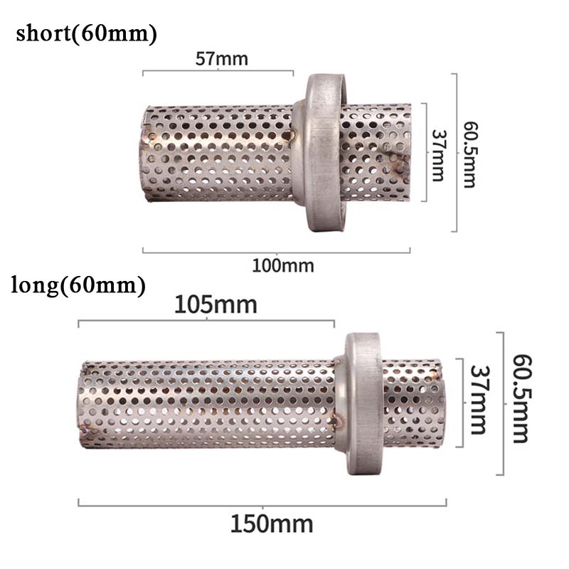 Detalhes do Silenciador De Escape Universal DB Killer 51mm/60mm I.D Moto Exhaust