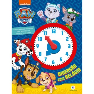 Livro - Patrulha Canina - Diversão com o relógio