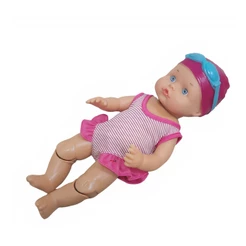 Boneca Infantil Interativa Natação Mexe Os Braços E Pernas
