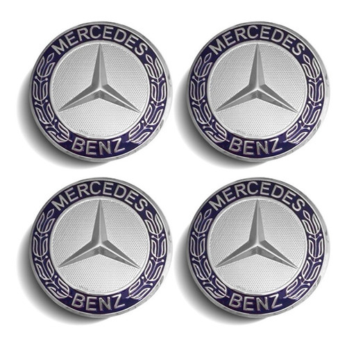 Jg 4 Calota Centro Roda Mercedes Slk 200 250 300 320 350 Az