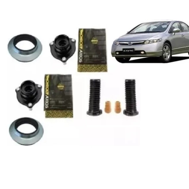 Par Coxim Axios + Batente Coifa Rolamento New Civic 2006 A 2016 em Oferta na Shopee