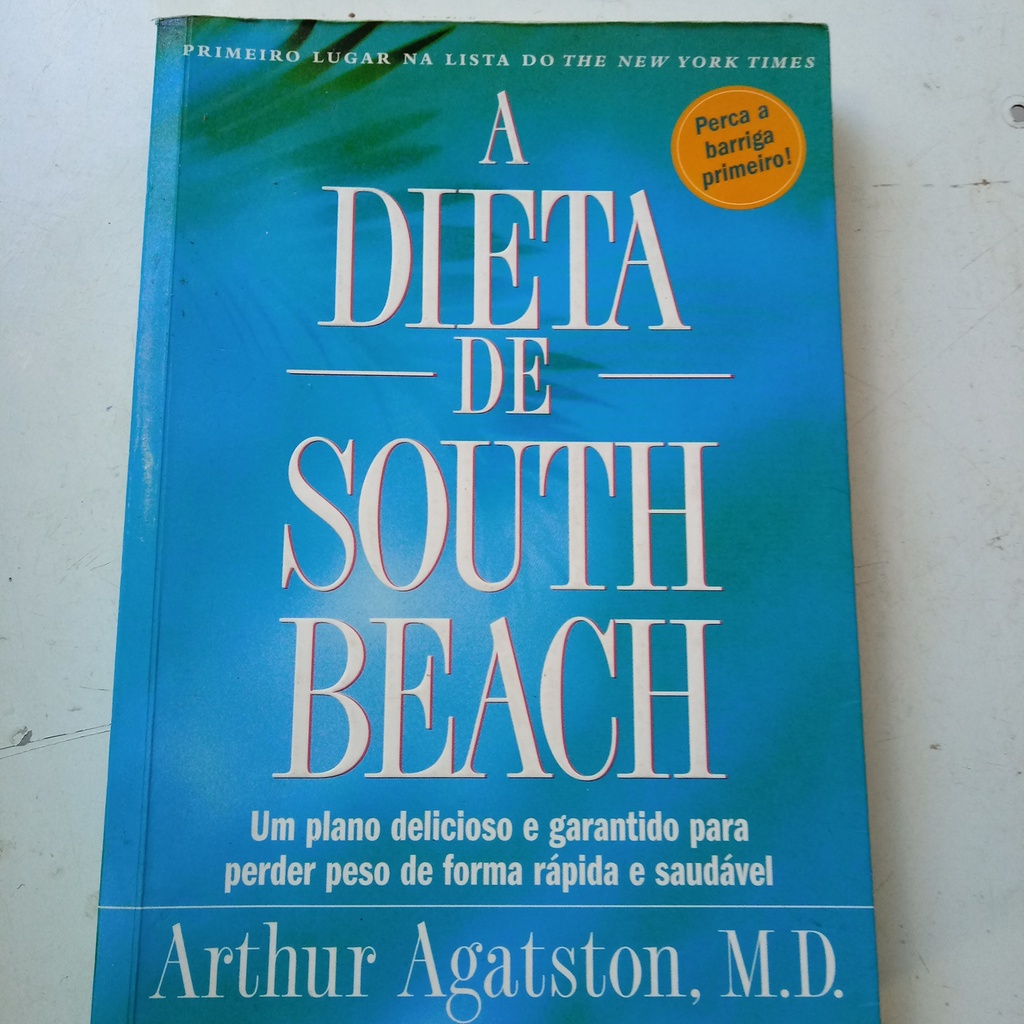 Capa do livro A dieta de South Beach